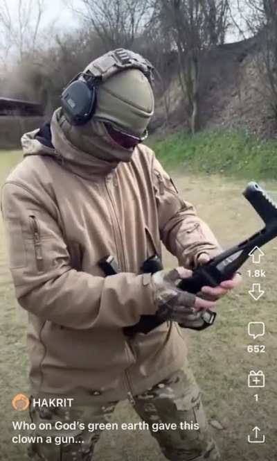 Just point an MCK into your belly after you load your Glock in
