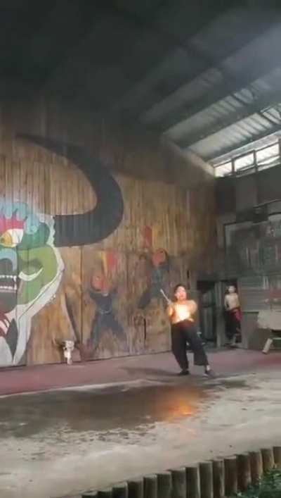 Balls on fire.....