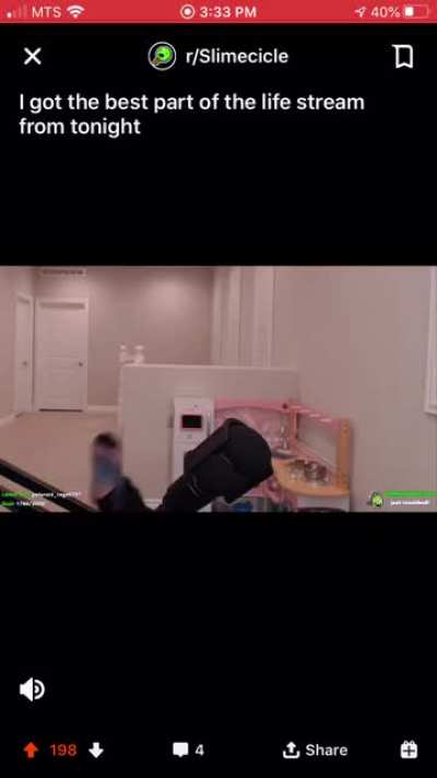 Best part of slime’s stream last night