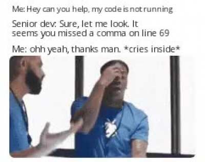 *killing with embarrassment*