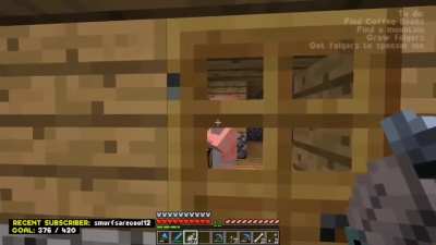 Jschlatt Plays modded Minecraft