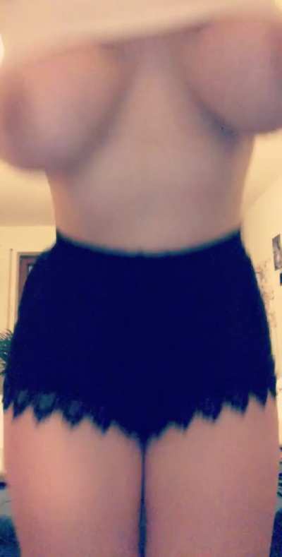 This tiny top can’t contain these tits (OC) drop