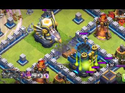My TH decided to upgrade from lvl 3 to 4 in the middle of an attack'