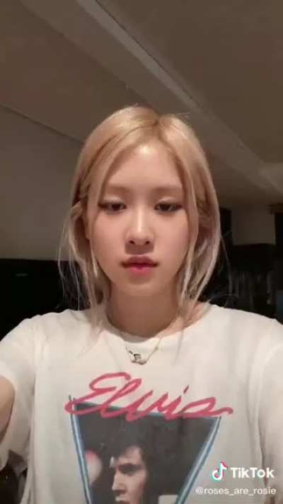 210506 Rosé TikTok Update