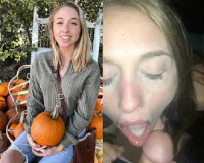 Casual dressed picture and facial video collage