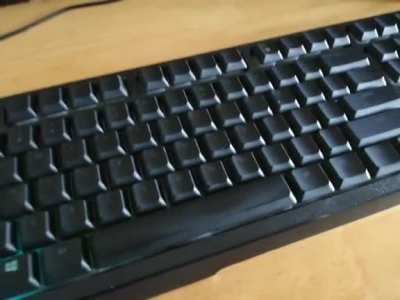 [OC] I think my keyboard can hear me...