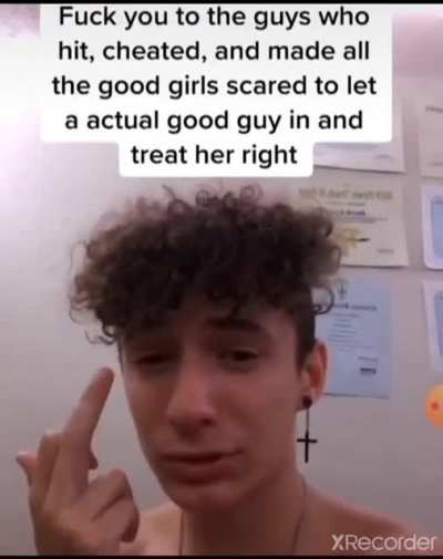 An actual good guy standing up against assholes.