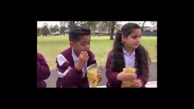They're targeting kids to normalize eating bugs in Canada, Australia and UK. Not long ago this was dismissed as a 