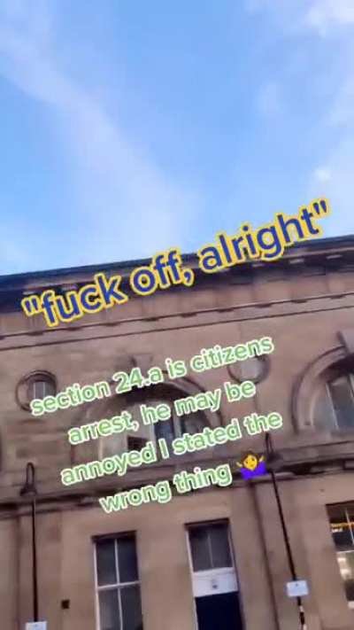 Cop abusing power
