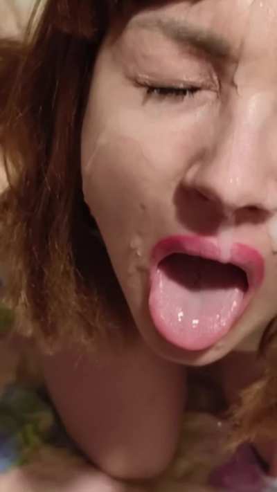 Rundalya played the role of a housewife who got jizzed on her face.