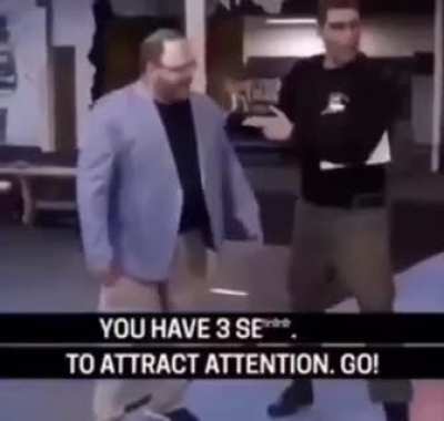 Attention attracted