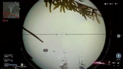 The Most Wanted target 1215m away in a helicopter? No problem!