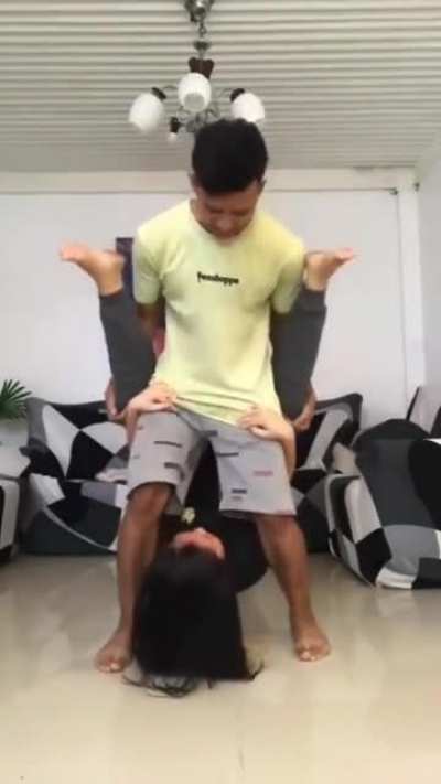 Couple lifting challenge