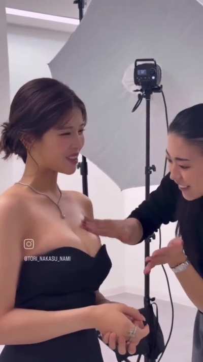 Cute and busty, I think we all got wrong jobs guys...