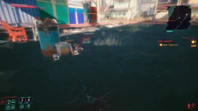 Found a secret mini boss. It didn't end well.