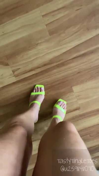 I’d love to walk all over you…