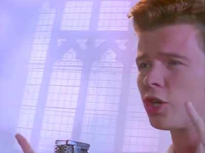 60FPS 4K RickRoll (Full Vid)