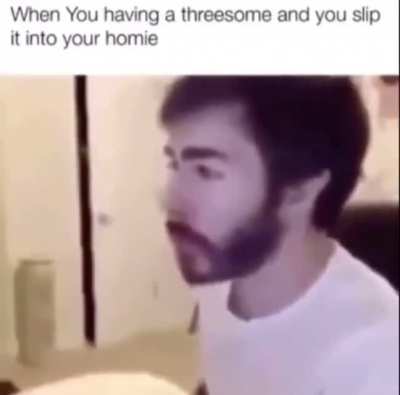 You calm down