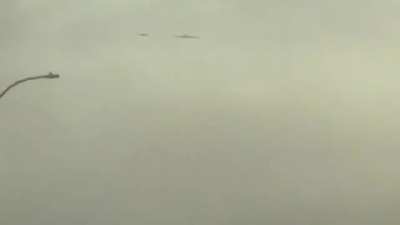 United 777 engine failure the moment it happened
