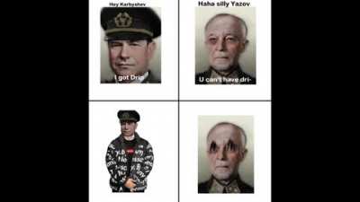 Yazov got the drip.
