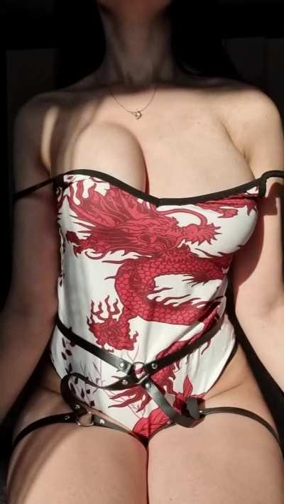 Showing off my perky, full and jiggly tits OC