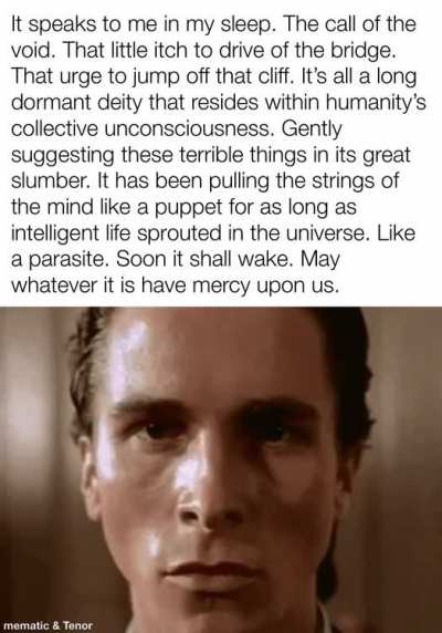 OC, mfw I don’t know if it’s just a dream or something greater.