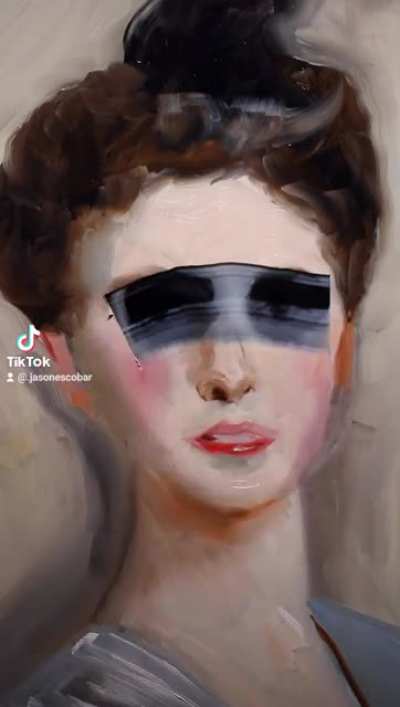 What's beneath an Oil Painting