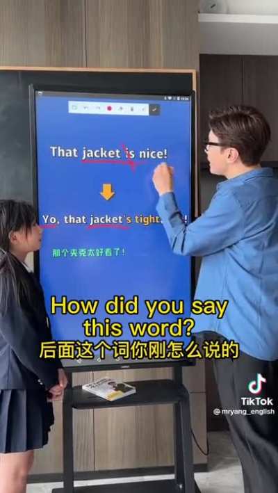 Teaching foreigners to speak American 🇺🇸