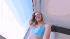 Fit Blonde Chick