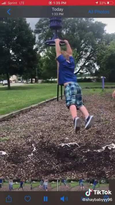 would say a 5/10 landing