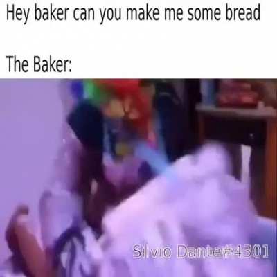my personal baker🤤