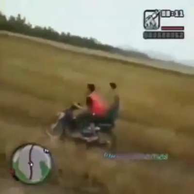 All you had to do, was follow the goddamn train CJ!