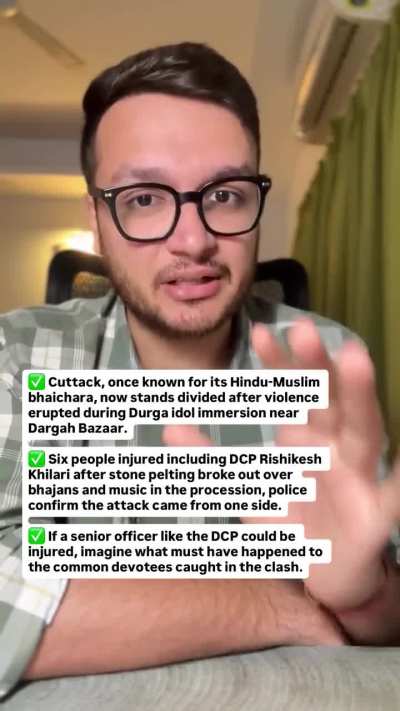 All Eyes on Cuttack Odisha : From Bhaichara TO Violence.