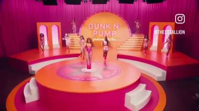 Commercial for Megan’s new Dunkin collab! 🥤