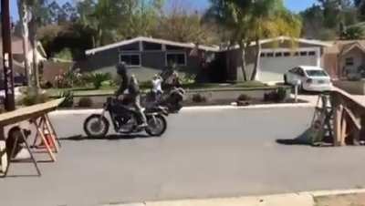 Stunt fail