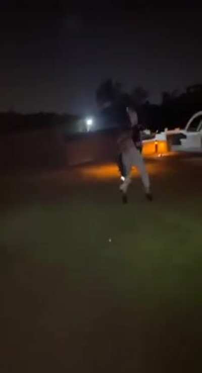 Guy get knocked out