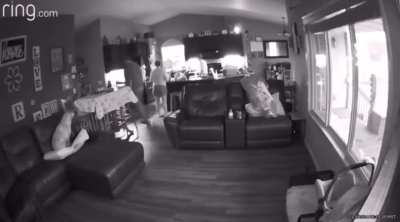 Loser mistreats his dogs