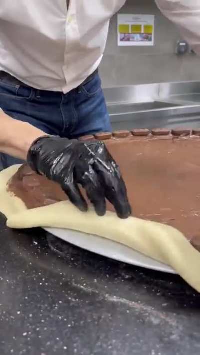 Choco pizza