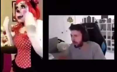 La payasita me dio miedo