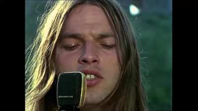 David Gilmour's isolated vocals on Live at Pompeii