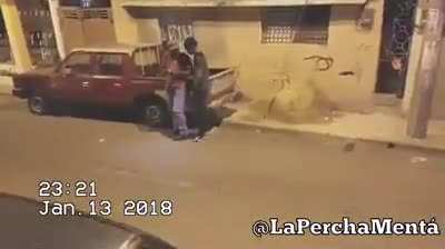 Robbers change roles with victims