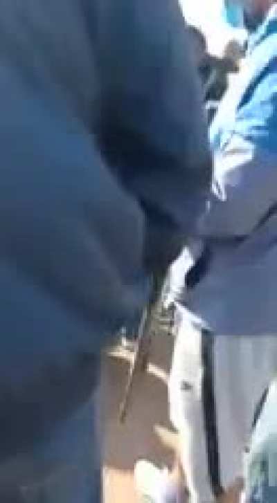South Africans Beating Looters