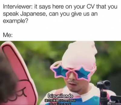 Fluent in Japanese