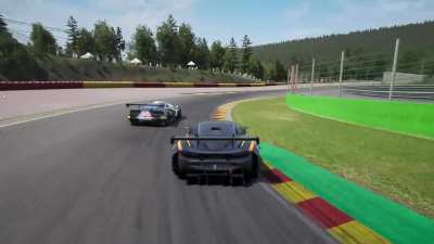 Was I responsible for the crashes before the overtake?