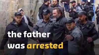 Palestinians that got kicked out of their house so they can give it to an israeli family