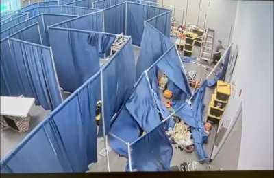 Maze comes down
