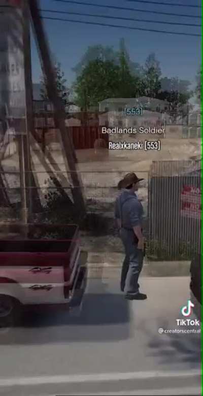 All he wanted was to not have his car pushed