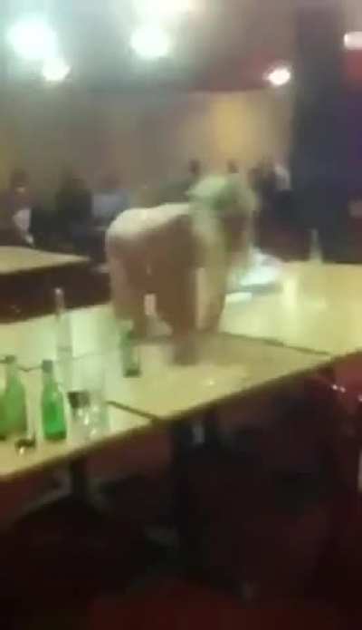 When the office party goes to overdrive