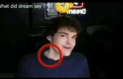 Bruh Dream's face reveal do be wildin' tho.