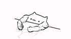 Me after chugging an entire gallon of milk
